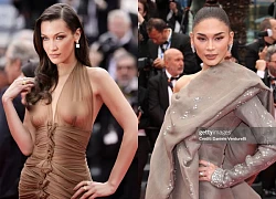 Thảm đỏ Cannes ngày 7: Bella Hadid mặc xuyên thấu lộ cả vòng 1, Pia Wurtzbach quấn chăn đổ bộ LHP danh giá