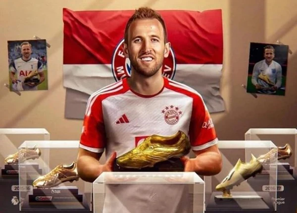 Harry Kane giành danh hiệu Chiếc giày vàng châu Âu mùa giải 2023/24