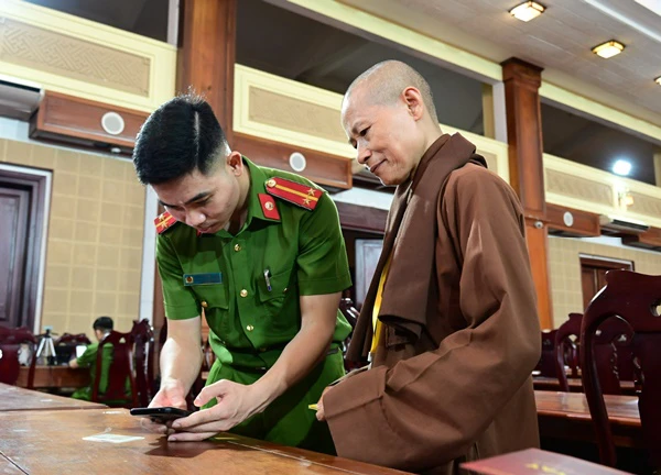 Bộ Công an triển khai phần mềm quản lý tăng ni, phật tử