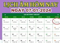 Lịch âm 1/7 - Âm lịch ngày 1 tháng 7 năm 2024 là ngày tốt hay xấu?