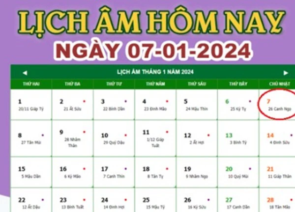 Lịch âm 1/7 - Âm lịch ngày 1 tháng 7 năm 2024 là ngày tốt hay xấu?