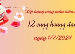 Con số may mắn 12 cung hoàng đạo hôm nay ngày 1/7/2024