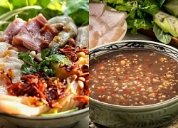 Cách làm bún chấm mắm nêm, chuẩn vị miền Trung