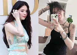 Han So Hee thách thức dư luận: Bị chê bai vì lộ hình xăm kém sang, xả luôn ảnh khoe "tha thu" kín người