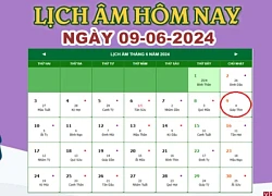 Lịch âm 9/6 - Âm lịch hôm nay 9/6 chính xác nhất - lịch vạn niên 9/6/2024