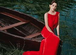 Hoa hậu Tiểu Vy khoe nhan sắc nàng thơ cùng thiết kế của Lê Thanh Hòa