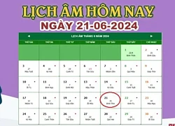 Lịch âm 21/6 - Âm lịch hôm nay 21/6 chính xác nhất - lịch vạn niên 21/6/2024