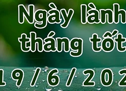 Ngày 20/6/2024 âm lịch là ngày tốt nên làm các việc như cưới hỏi, động thổ, khai trương, giao dịch, ký hợp đồng, kiện tụng, mai táng, sửa mộ.