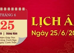 Lịch âm 25/6 - Ngày 25 tháng 6 năm 2024 là ngày tốt hay xấu?