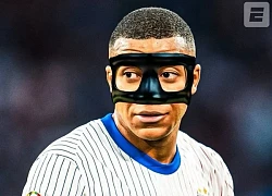 Mbappe có mặt nạ mới, không vào sân gặp Hà Lan