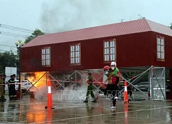 Thi nghiệp vụ chữa cháy và cứu hộ, cứu nạn khu vực Đồng bằng sông Cửu Long