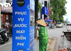 Mát lòng những điểm tiếp nước miễn phí cho người lao động trong ngày hè