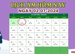 Lịch âm 2/7 - Âm lịch hôm nay 2/7 chính xác nhất - lịch vạn niên 2/7/2024