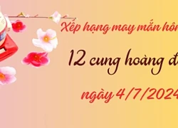 Con số may mắn 12 cung hoàng đạo hôm nay ngày 4/7/2024