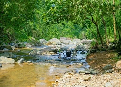 Suối &#039;chữa lành&#039; cách Hà Nội 30km, khách vui chơi thỏa thích hết 100.000 đồng