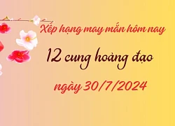 Xếp hạng may mắn của 12 cung hoàng đạo ngày 30/7/2024: Cung Ma Kết có vận may cực kì tốt