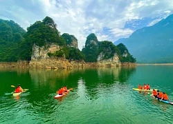 Chèo thuyền Kayak ở Lâm Bình, Tuyên Quang