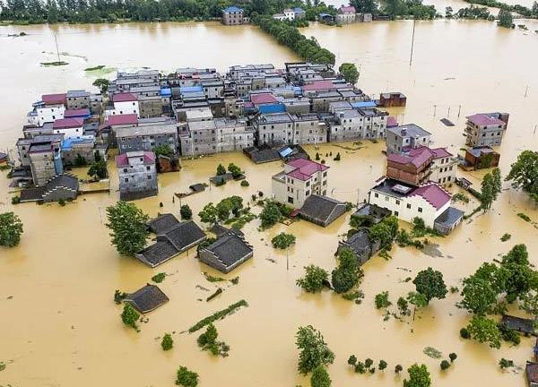 Trung Quốc: Mực nước sông Dương Tử dâng cao, gia tăng nguy cơ lũ lụt