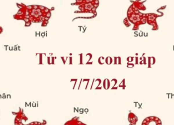 Tử vi 12 con giáp hôm nay ngày 7/7/2024: Hợi cố gắng, Dần rõ ràng