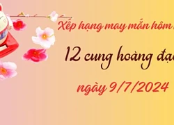 Xếp hạng may mắn của 12 con giáp ngày 9/7/2024: Tuổi Thìn và Mùi có vận may tốt