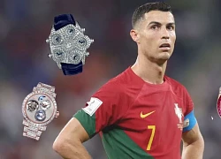 Ronaldo gây &#8216;lóa mắt&#8217; với bộ sưu tập đồng hồ triệu đô, đẳng cấp CR7 khó ai vượt