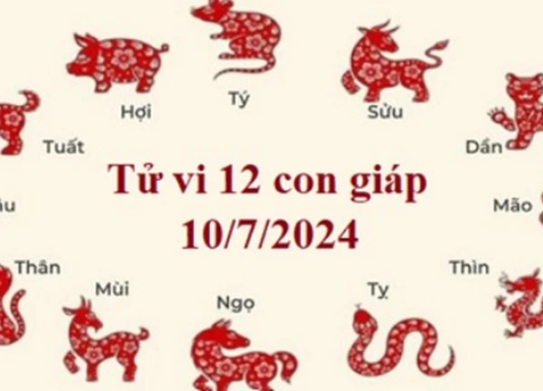 Tử vi 12 con giáp ngày mới 10/7/2024: Dần sáng tạo, Ngọ mệt mỏi.