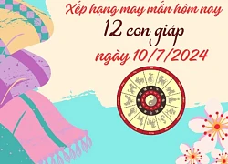 Xếp hạng may mắn của 12 con giáp ngày 10/7/2024: Tuổi Ngọ có vận may tốt nhất hôm nay