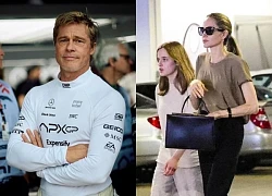 Angelina Jolie kè kè bên các con, Brad Pitt bị máu mủ &#8220;ghẻ lạnh&#8221; đến đáng thương