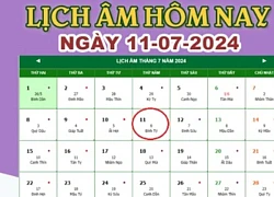 Lịch âm 11/7 - Âm lịch ngày 11 tháng 7 năm 2024 là ngày tốt hay xấu?