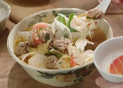 Cách nấu canh gân bò chua cay đậm đà, đưa cơm ngày mưa