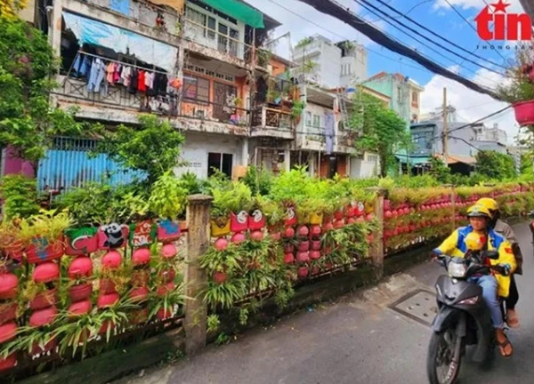 Chủ nhân căn nhà màu hồng và niềm đam mê tái chế, bảo vệ môi trường