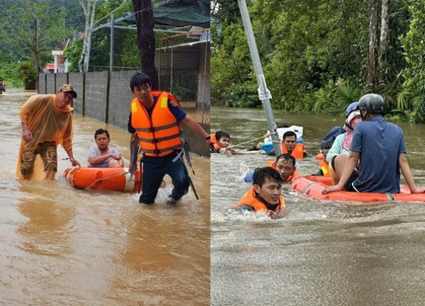 Kịp thời ứng phó ngập nước cục bộ trên đảo Phú Quốc