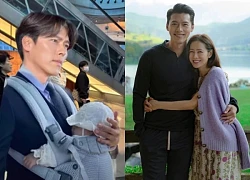 MXH náo loạn trước ảnh nghi Hyun Bin giúp Son Ye Jin địu con trai