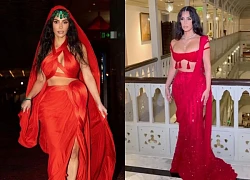 Kim Kardashian ăn no gạch đá vì "tập làm cô dâu", cố tình chơi trội trong đám cưới con trai tỷ phú giàu nhất Ấn Độ