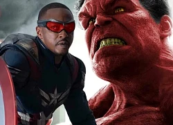 Sam Wilson chính thức trở thành Captain America, siêu ác nhân Red Hulk lộ diện trong trailer đầu tiên