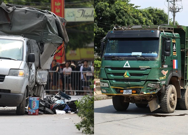 Xe ben gây tai nạn 4 mẹ con tử vong ở Hoài Đức: Vì sao biển số khác đăng kiểm?