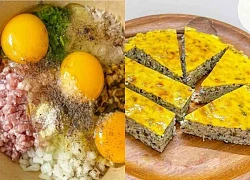 Cách làm trứng đúc thịt đơn giản, ngon cơm cho cả nhà