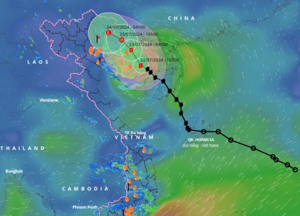 Bão số 2 sắp vào Quảng Ninh - Hải Phòng, đảm bảo an toàn cho hàng nghìn du khách