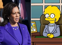 Gia đình Simpson lại có tiên đoán 'nổi da gà' về bà Kamala Harris