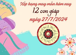 Xếp hạng may mắn của 12 con giáp ngày 27/7/2024: 3 con giáp may mắn hôm nay