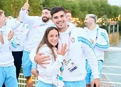 Vận động viên Argentina cầu hôn bạn gái tại Làng Olympic Paris 2024