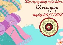 Xếp hạng may mắn của 12 con giáp ngày 26/7/2024: Có 2 con giáp may mắn hôm nay