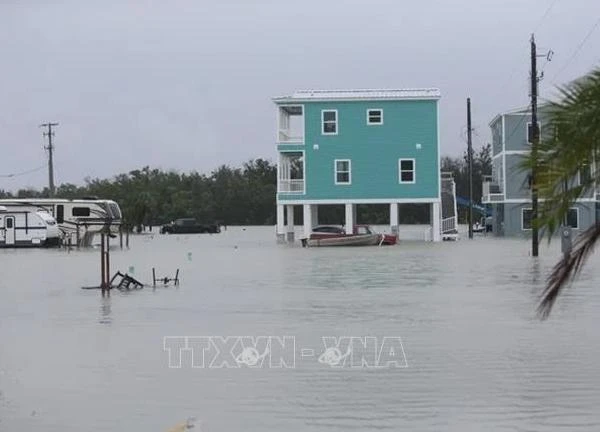 Bão nhiệt đới Debby đổ bộ lần thứ hai vào đất liền nước Mỹ