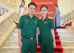 Nhan sắc vợ Thiếu tá kém 10 tuổi của nam NSƯT là Phó Giám đốc Nhà hát kịch nói Quân đội