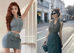 3 kiểu váy denim đẹp giúp giảm béo cho mùa hè, chị em dễ dàng kéo chân và "gọt" thon vóc dáng