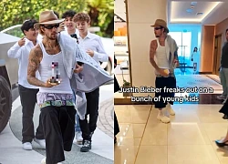 Justin Bieber to tiếng với người hâm mộ