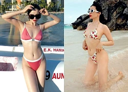 Lệ Quyên khoe dáng bên tình trẻ ở Hawaii và những lần "đốt mắt" với bikini