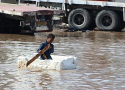 Số người thiệt mạng do mưa lũ ở Yemen tăng lên 61 người