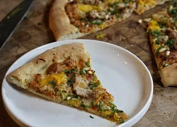 Cuối tuần chiêu đã cả nhà món pizza gà thơm ngon