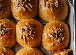 Cuối tuần rảnh rỗi làm bánh khoai lang cuộn thơm ngon, các bé thích mê